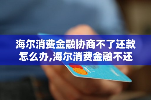 海尔消费金融协商不了还款怎么办,海尔消费金融不还款后果及解决方案