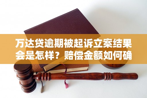 万达贷逾期被起诉立案结果会是怎样？赔偿金额如何确定？