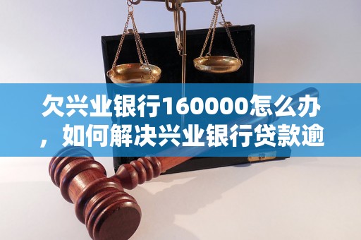 欠兴业银行160000怎么办，如何解决兴业银行贷款逾期问题