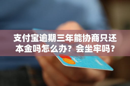 支付宝逾期三年能协商只还本金吗怎么办？会坐牢吗？