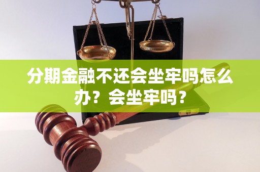 分期金融不还会坐牢吗怎么办?会坐牢吗? 分期金融不还会坐牢吗怎么办?会坐牢吗?