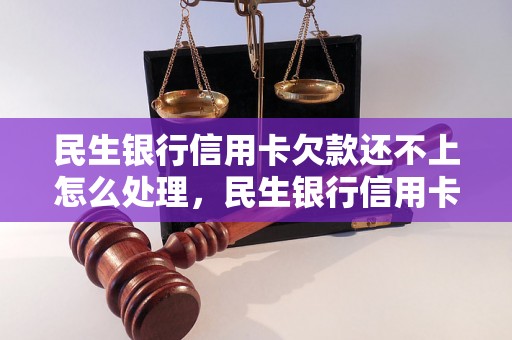 民生银行信用卡欠款还不上怎么处理，民生银行信用卡逾期还款解决方法