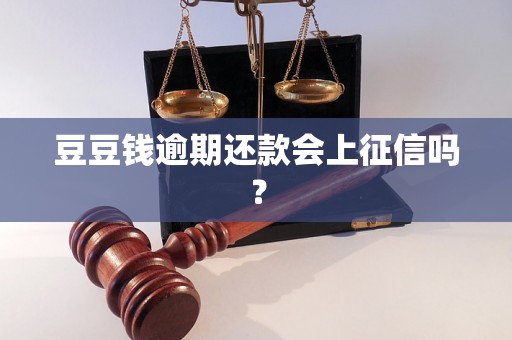 豆豆钱逾期还款会上征信吗？