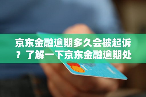 京东金融逾期多久会被起诉？了解一下京东金融逾期处理流程