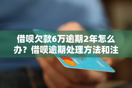 借呗欠款6万逾期2年怎么办？借呗逾期处理方法和注意事项