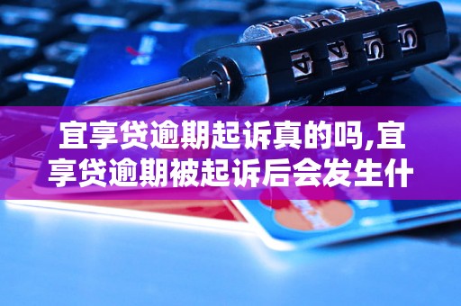 宜享贷逾期起诉真的吗,宜享贷逾期被起诉后会发生什么