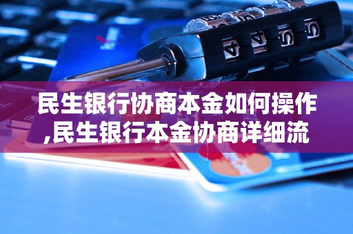 民生银行协商本金如何操作,民生银行本金协商详细流程介绍