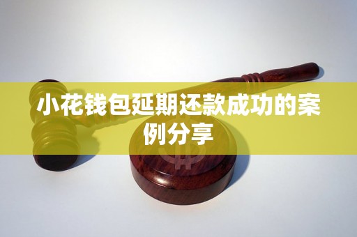 小花钱包延期还款成功的案例分享