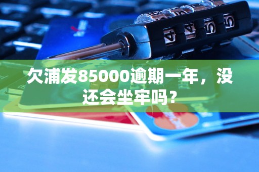 欠浦发85000逾期一年，没还会坐牢吗？