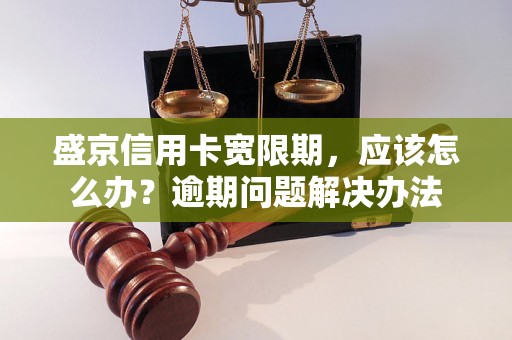 盛京信用卡宽限期，应该怎么办？逾期问题解决办法