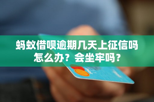 蚂蚁借呗逾期几天上征信吗怎么办？会坐牢吗？