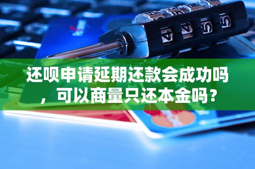 还呗申请延期还款会成功吗，可以商量只还本金吗？