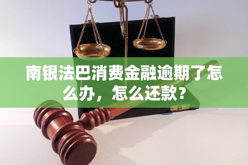 南银法巴消费金融逾期了怎么办，怎么还款？