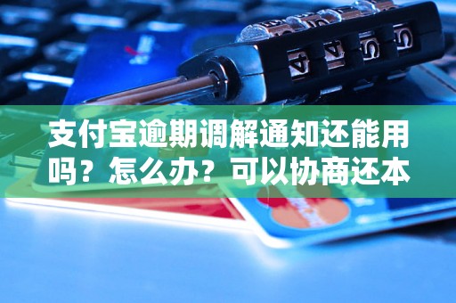 支付宝逾期调解通知还能用吗？怎么办？可以协商还本金吗？