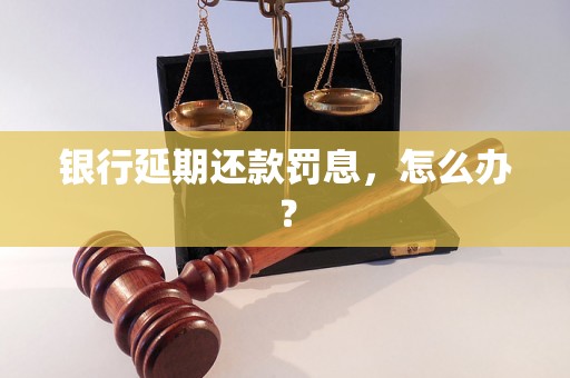 银行延期还款罚息，怎么办？