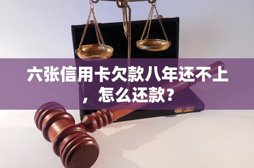 六张信用卡欠款八年还不上，怎么还款？