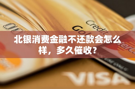 北银消费金融不还款会怎么样，多久催收？