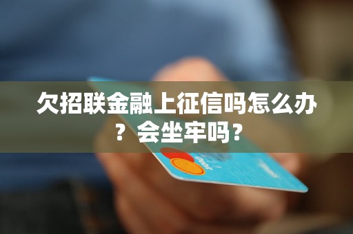 欠招联金融上征信吗怎么办？会坐牢吗？