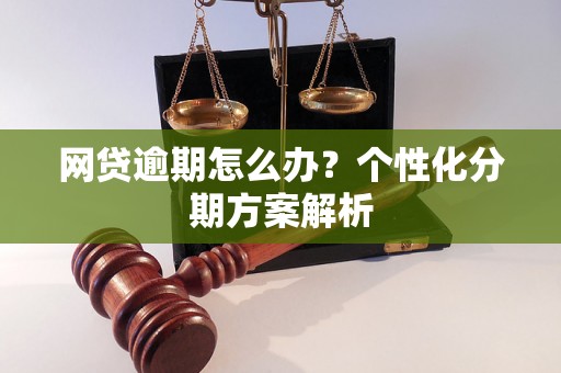 网贷逾期怎么办？个性化分期方案解析