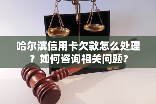 哈尔滨信用卡欠款怎么处理？如何咨询相关问题？