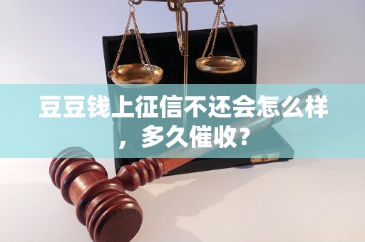 豆豆钱上征信不还会怎么样，多久催收？