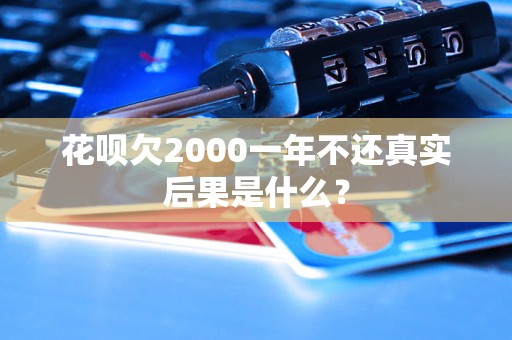 花呗欠2000一年不还真实后果是什么？