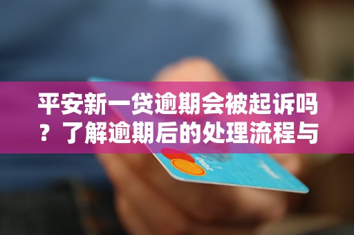 平安新一贷逾期会被起诉吗？了解逾期后的处理流程与风险提示