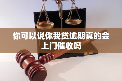 你可以说你我贷逾期真的会上门催收吗