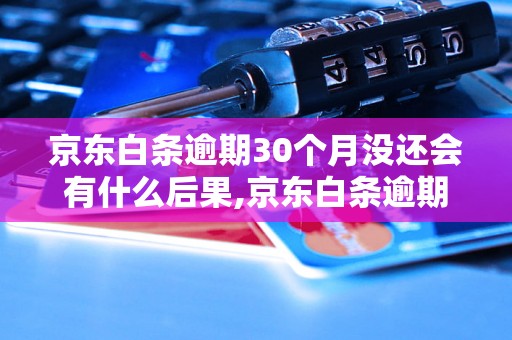 京东白条逾期30个月没还会有什么后果,京东白条逾期30个月没还怎么办