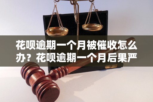 花呗逾期一个月被催收怎么办？花呗逾期一个月后果严重吗？