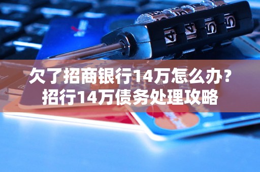 欠了招商银行14万怎么办？招行14万债务处理攻略