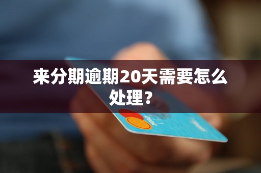 来分期逾期20天需要怎么处理？