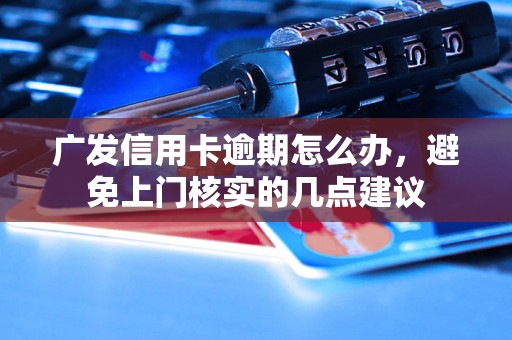 广发信用卡逾期怎么办，避免上门核实的几点建议