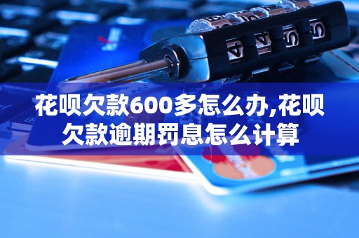 花呗欠款600多怎么办,花呗欠款逾期罚息怎么计算