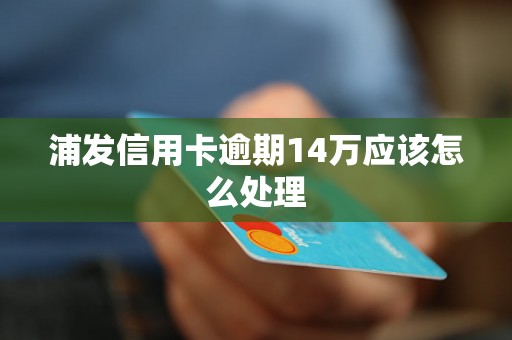 浦发信用卡逾期14万应该怎么处理