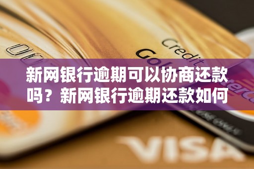 新网银行逾期可以协商还款吗？新网银行逾期还款如何处理？