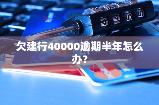 欠建行40000逾期半年怎么办？