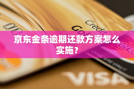 京东金条逾期还款方案怎么实施？