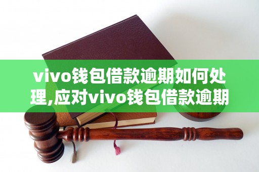 vivo钱包借款逾期如何处理,应对vivo钱包借款逾期的方法和注意事项