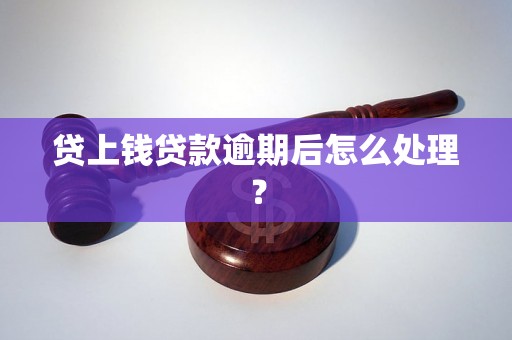 贷上钱贷款逾期后怎么处理？