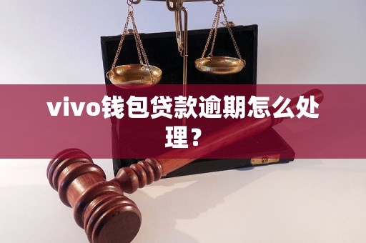 vivo钱包贷款逾期怎么处理？