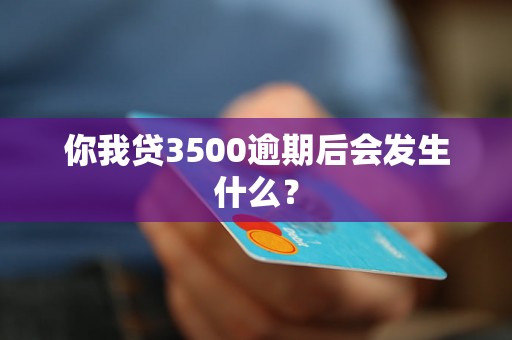 你我贷3500逾期后会发生什么？