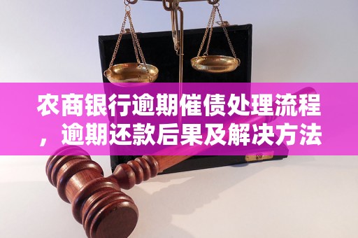 农商银行逾期催债处理流程，逾期还款后果及解决方法