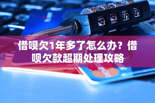 借呗欠1年多了怎么办？借呗欠款超期处理攻略