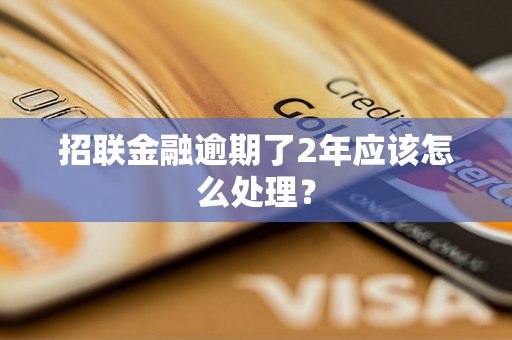 招联金融逾期了2年应该怎么处理？