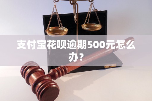 支付宝花呗逾期500元怎么办？