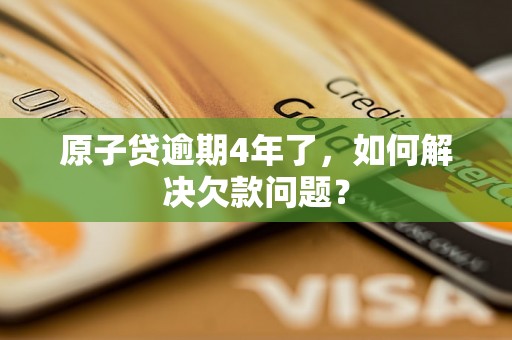 原子贷逾期4年了，如何解决欠款问题？