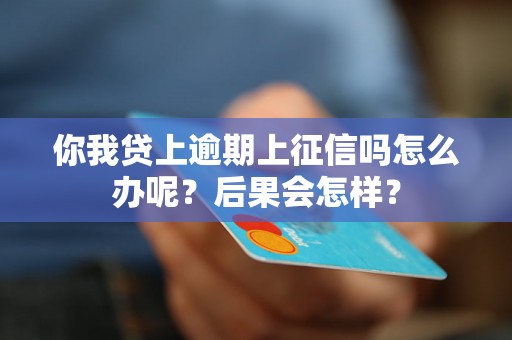 你我贷上逾期上征信吗怎么办呢？后果会怎样？