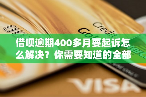 借呗逾期400多月要起诉怎么解决？你需要知道的全部解决方法