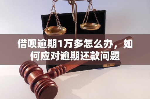 借呗逾期1万多怎么办，如何应对逾期还款问题